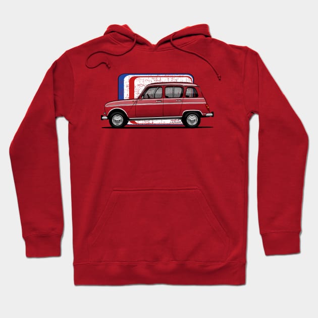 The iconic functional yer super cool french car Hoodie by jaagdesign